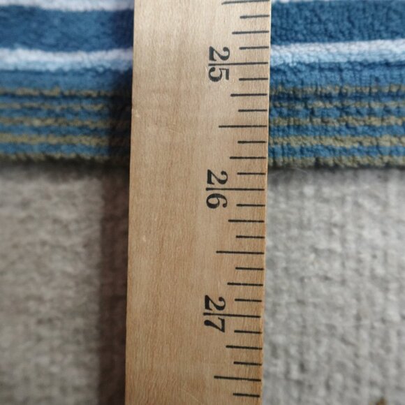 Howler Bros Mens Shirt Medium Blue Terry Cloth Pocket - Picture 6 of 7